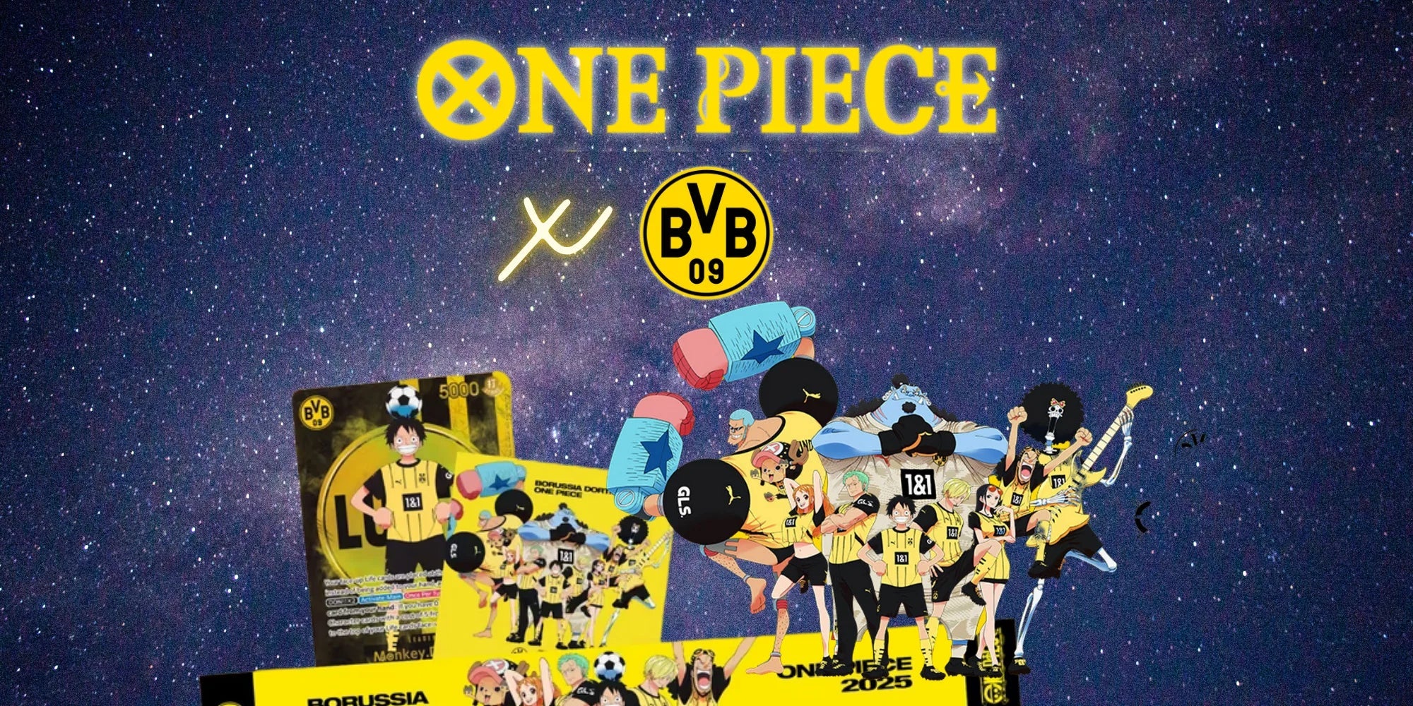 Borussia Dortmund One Piece Card Game Promo Card CrispyCards Borussia Dortmund One Piece Card Game Promo Card CrispyCards