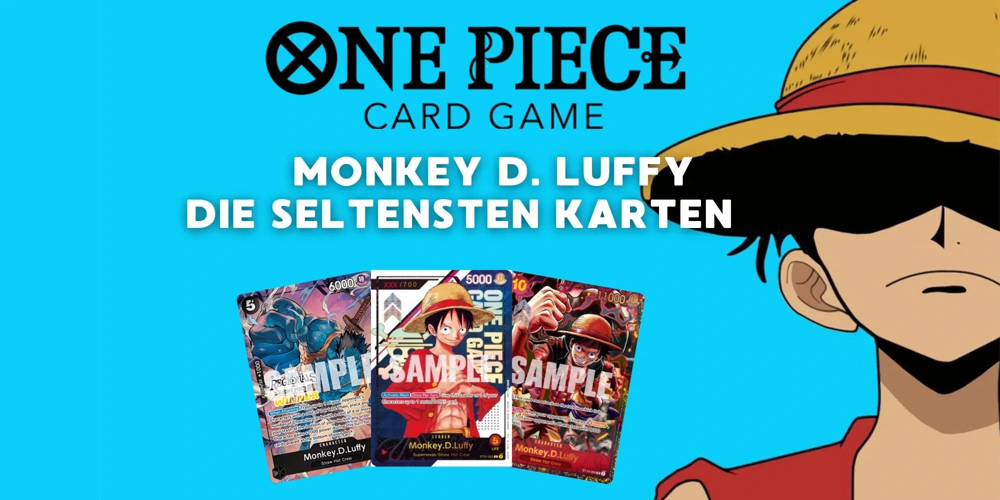Monkey D Luffy The rarest cards in the One Piece TCG CrispyCards Monkey D Luffy The rarest cards in the One Piece TCG CrispyCards