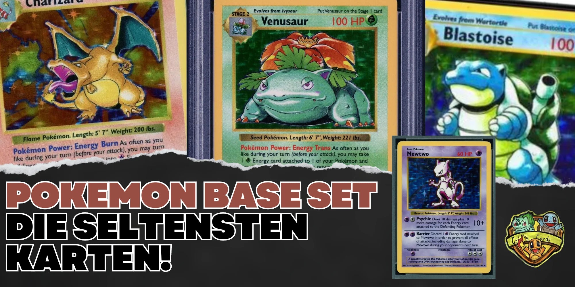 Pokmon Base Set Rarest and most expensive cards CrispyCards Pokmon Base Set Rarest and most expensive cards CrispyCards