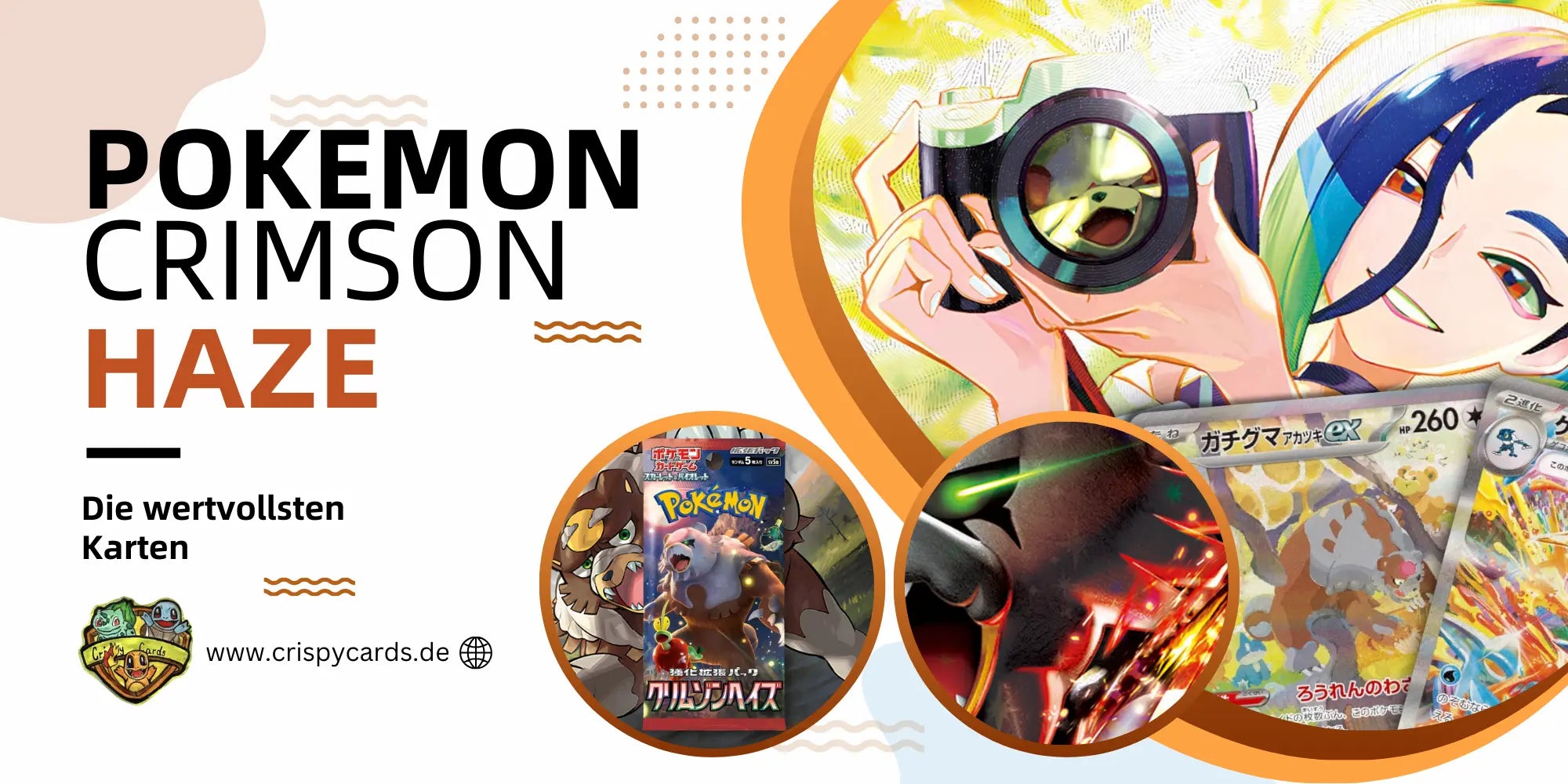 Die seltensten Pokémon-Karten aus SV5a „Crimson Haze“