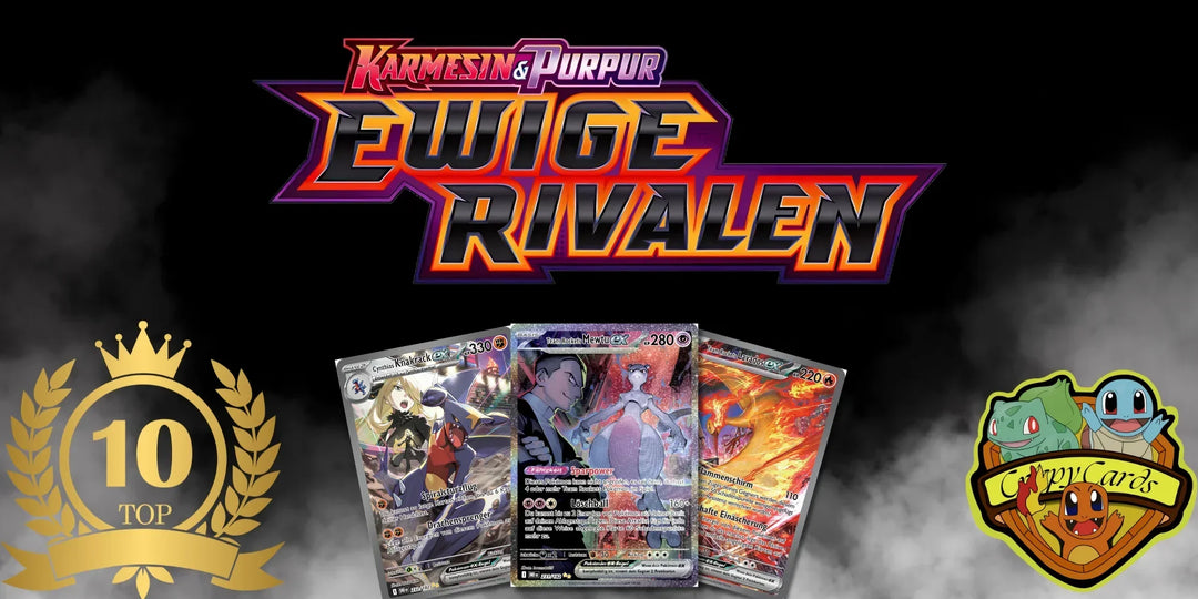 Die seltensten Pokémon Karten aus „Ewige Rivalen“