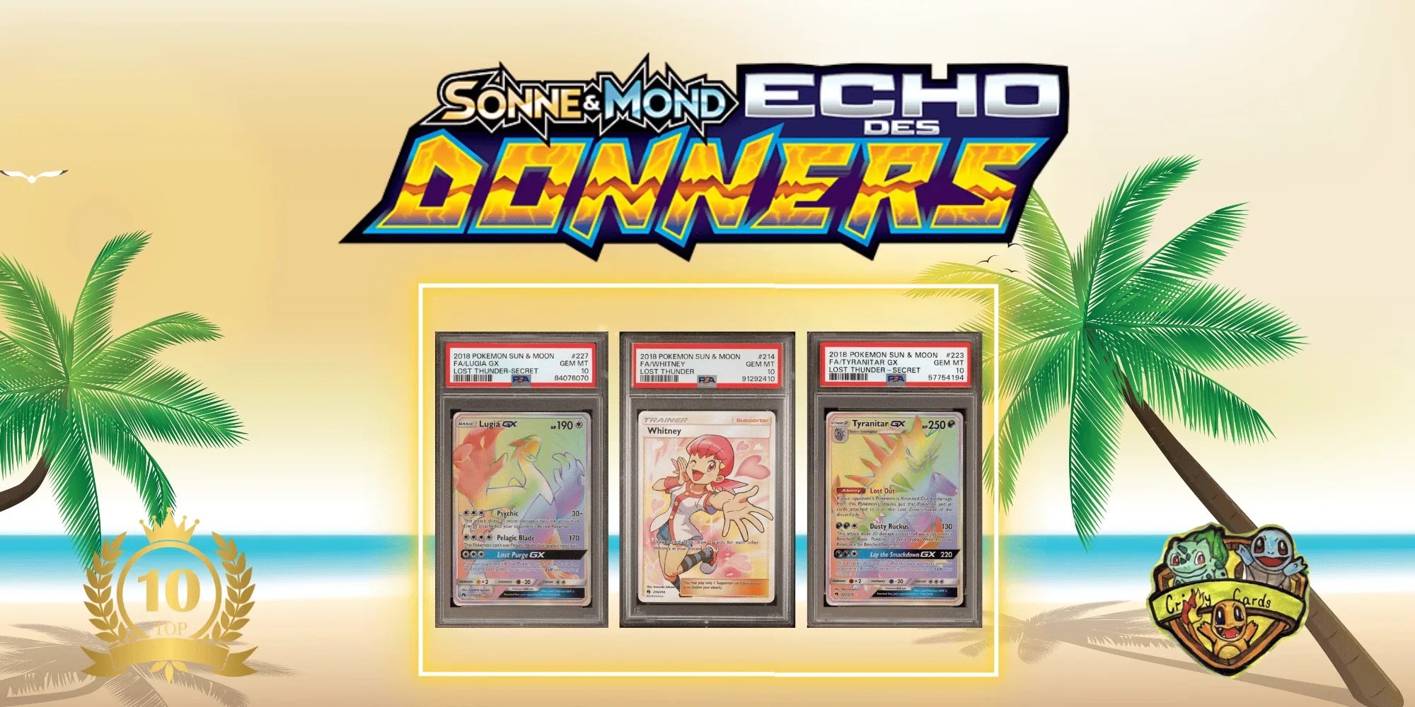 Die Seltensten Pokémon aus Echo des Donners