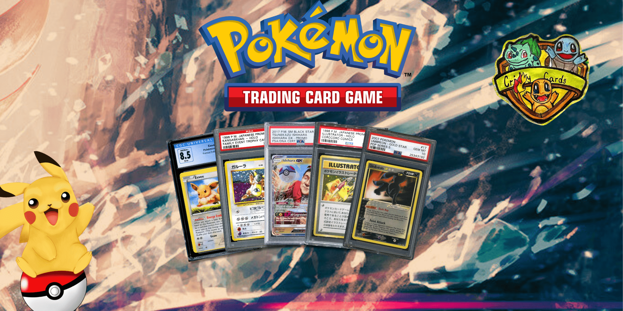 Everything you need to know about card grading!  CrispyCards