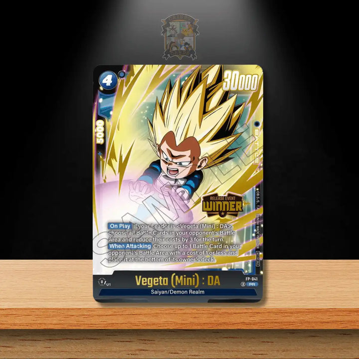 Dragon Ball Super Vegeta (Mini) FP-041 Winner (ENG)