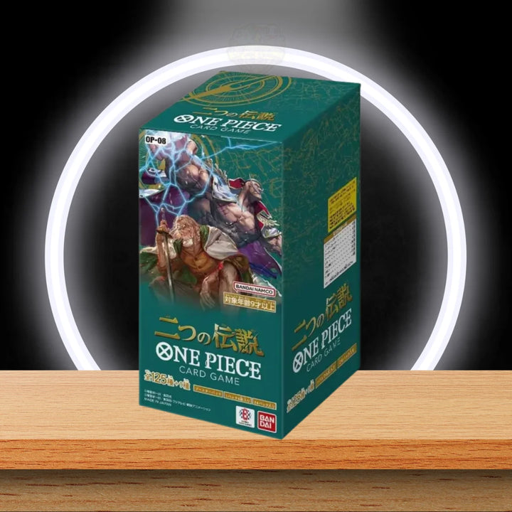 One Piece OP08 Two Legends Display Japanisch