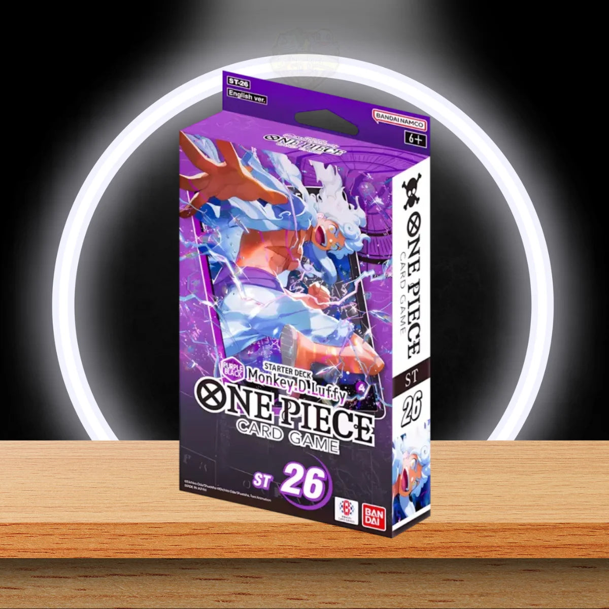 Luffy Leader One Piece TCG: Purple/Black Monkey D. Luffy Starter Deck ST-26 (English, Sealed) One Piece Card Game Luffy Luffy Leader One Piece TCG: Purple/Black Monkey D. Luffy Starter Deck ST-26 (English, Sealed) One Piece Card Game Luffy
