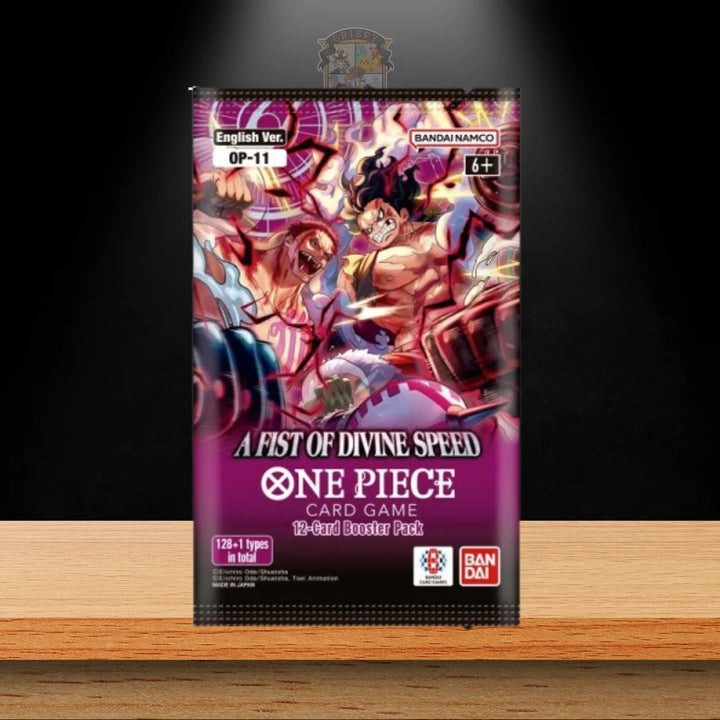 One Piece OP-11 A Fist of Divine Speed Booster