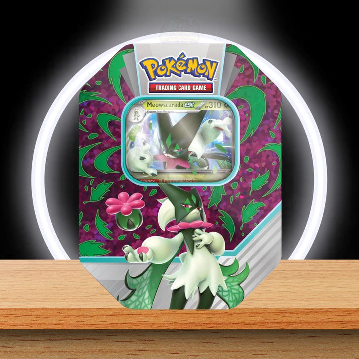 Paldea Partners Tins Meowscarada ex Tin