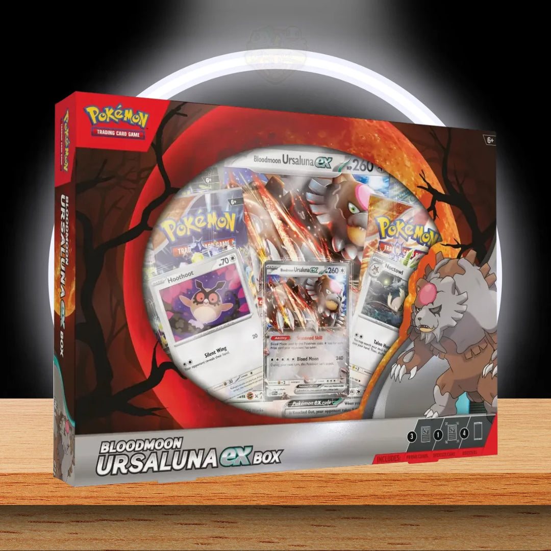 Pokémon Bloodmoon Ursaluna ex Box