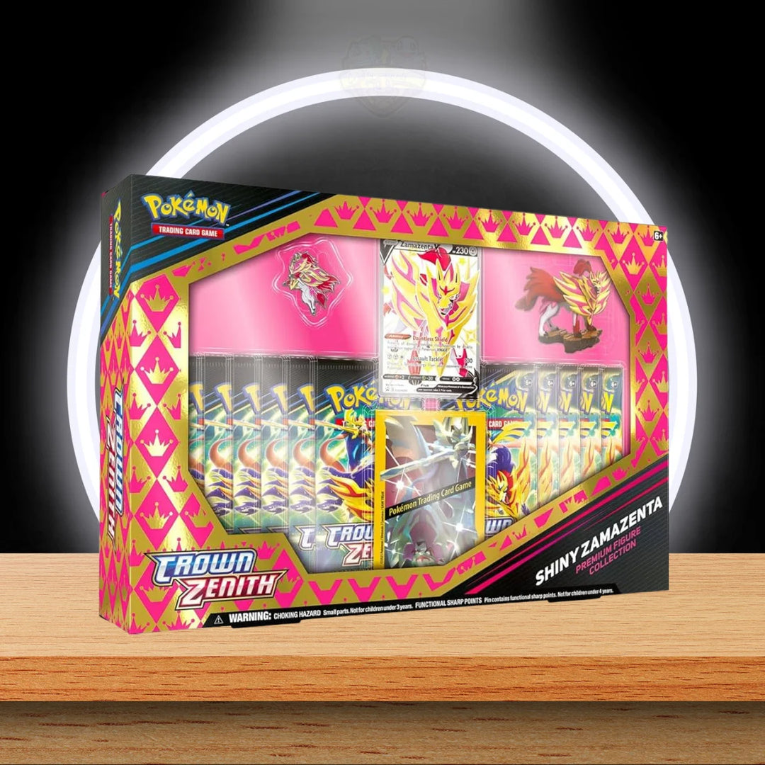Pokémon Crown Zenith Shiny Zamazenta Premium Figure Collection (ENG)