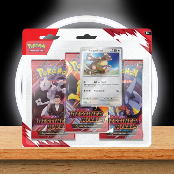 Pokémon Destined Rivals 3-Pack Blister