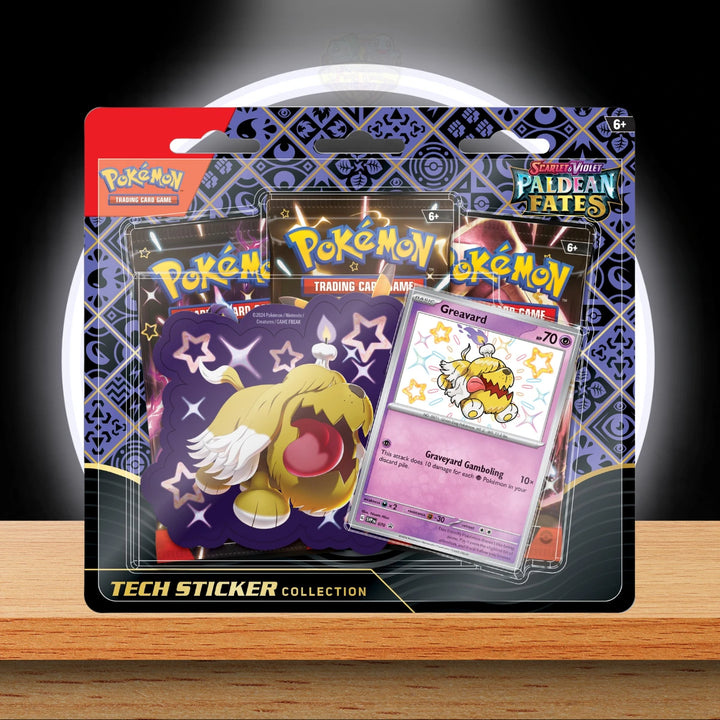 Pokémon Paldean Fates Tech Sticker Blister