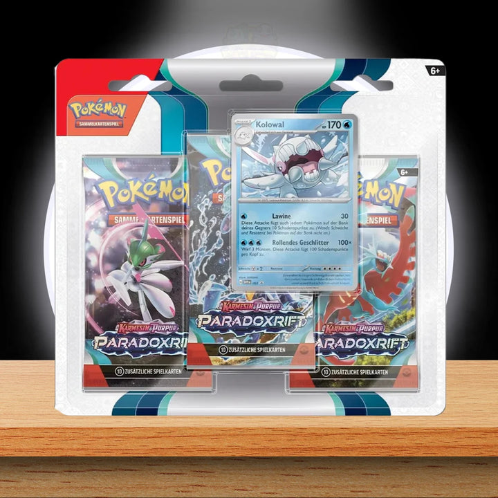 Pokémon Paradox Rift 3 Pack Blister