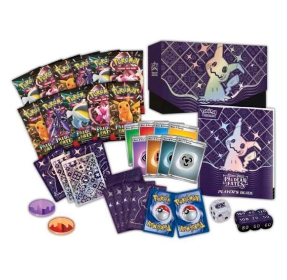 Pokémon SV4.5 - Paldean Fates Elite-Trainer-Box Inhalt