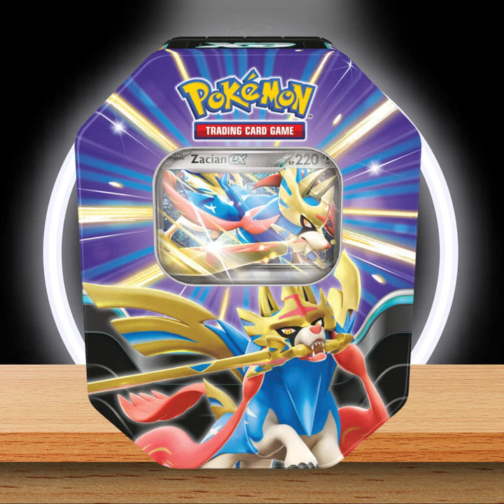 Pokémon Schlagkräftige Legenden Tin 122 Zacian ex