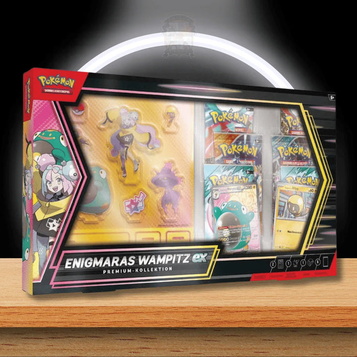 Pokémon Enigmaras Wampitz ex Premium Kollektion (DE)