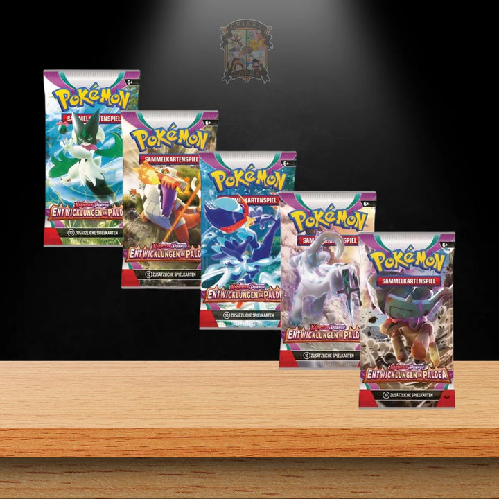 Pokémon Entwicklungen in Paldea Booster (DE)