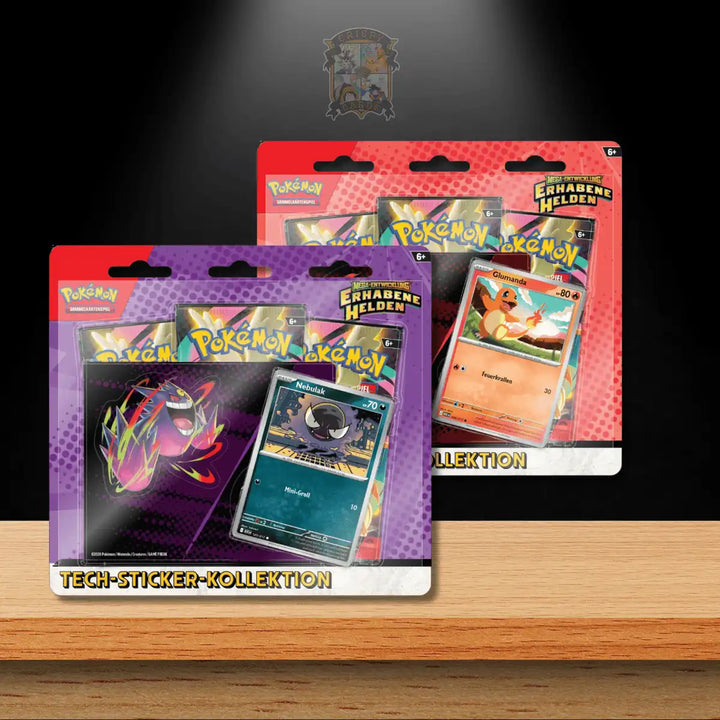 Pokémon Erhabene Helden Tech Sticker Kollektion (DE)