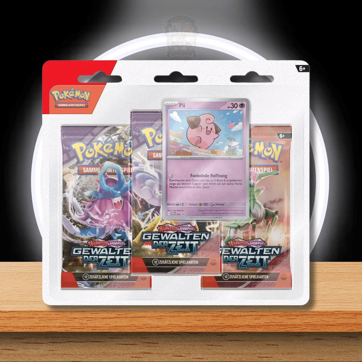 Pokémon Gewalten der Zeit 3 Pack Blister (DE)