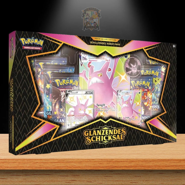 Pokémon Glänzendes Schicksal Shiny Iksbat VMAX Kollektion