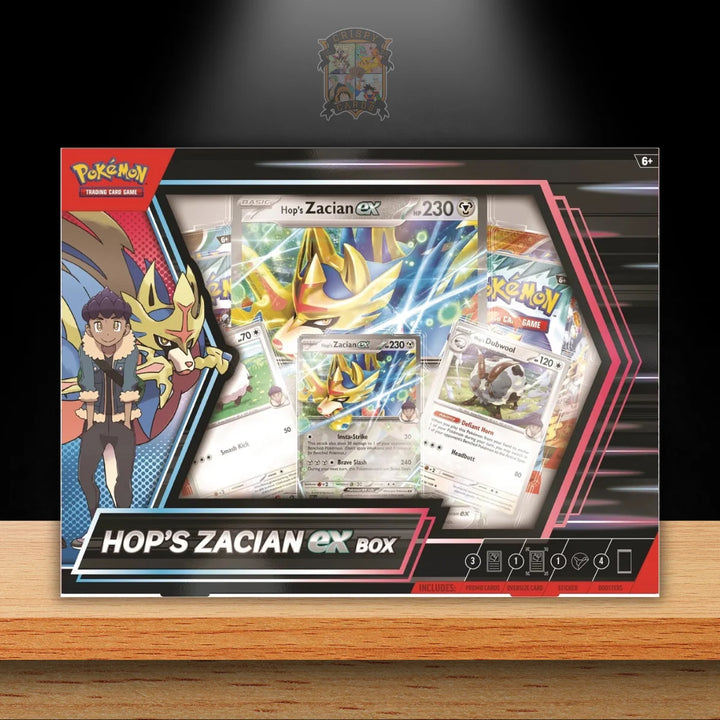 Pokémon Hops Zacian ex Box Collection