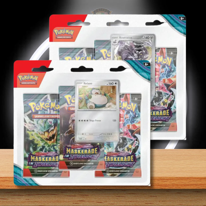 Pokémon Maskerade im Zwielicht 3-Pack Blister