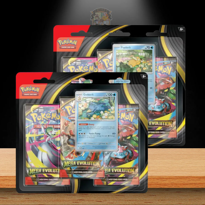 Pokémon Mega Evolution 3-Pack Blister