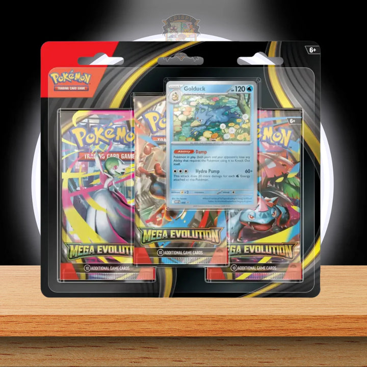 Pokémon Mega Evolution 3-Pack Blister