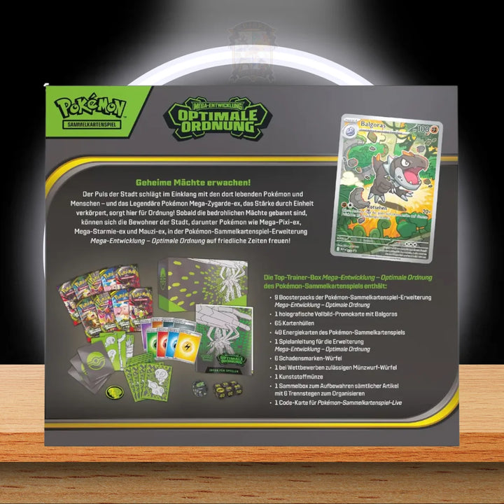 Pokémon Optimale Ordnung Top Trainer Box