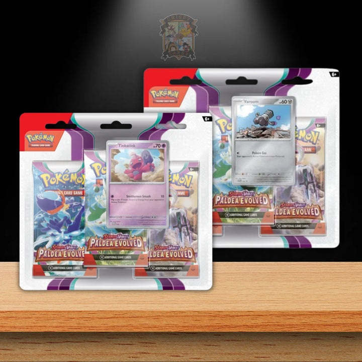 Pokemon Paldea Evolved 3-Pack Blister