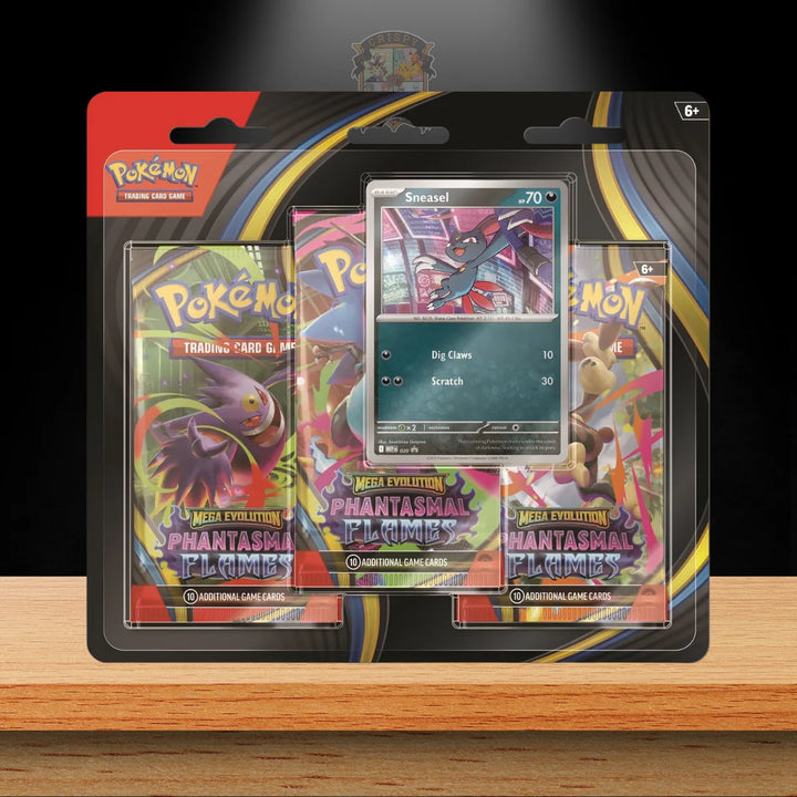 Pokémon Phantasmal Flames 3-Pack Blister