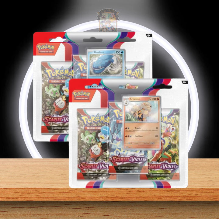 Pokémon Scarlet & Violet 3-Pack Blister
