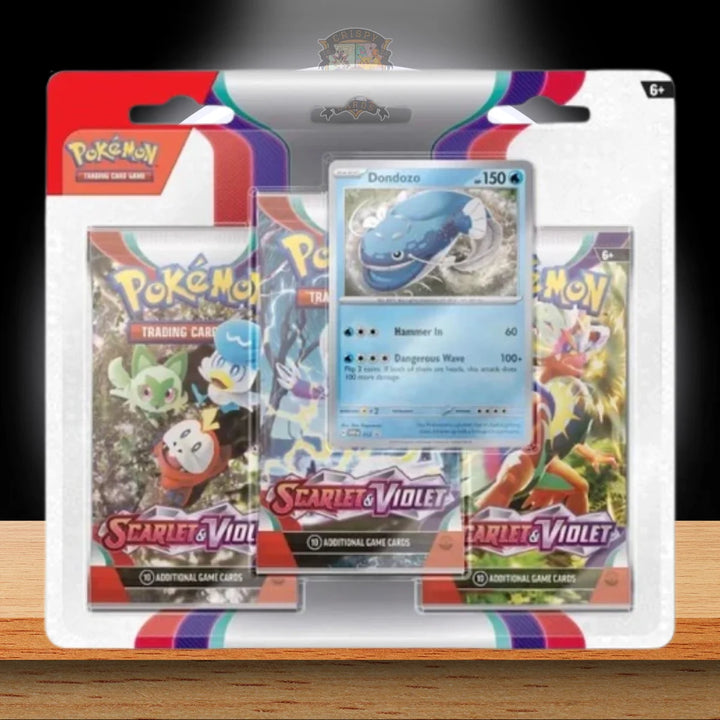 Pokémon Scarlet & Violet 3-Pack Blister