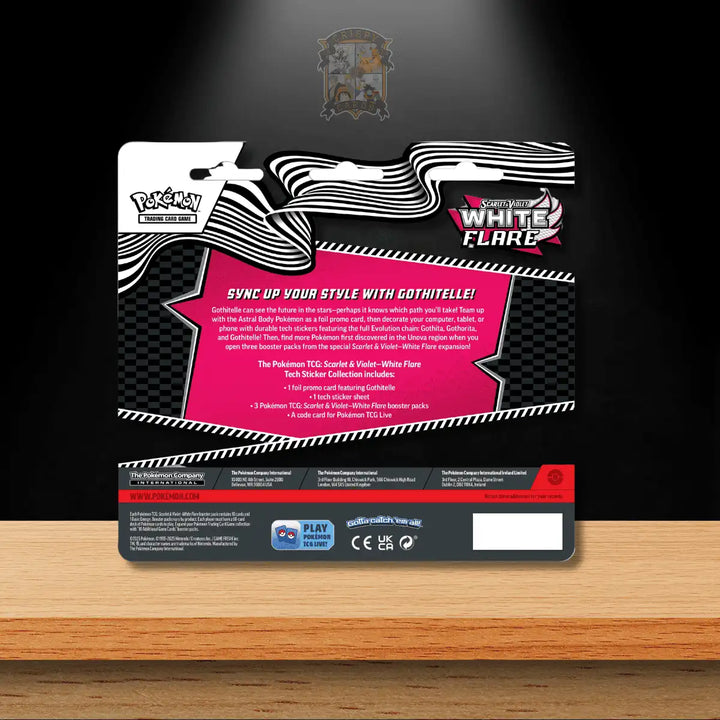 Pokémon White Flare Tech Sticker Collection (ENG)