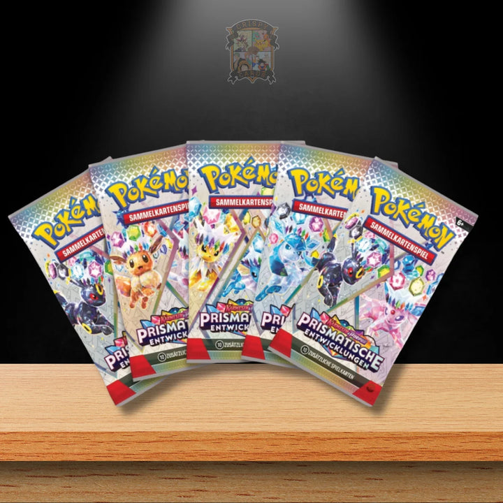 Pokémon KP8.5 Prismatische Entwicklungen Ordner Kollektion (DE) (B-Ware)