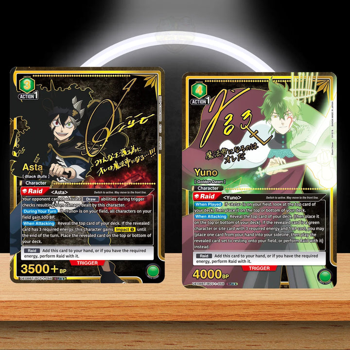 UNION ARENA Black Clover Booster Display