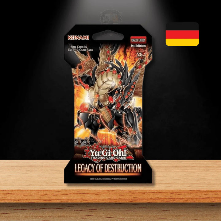 Yu-Gi-Oh Legacy of Destruction Sleeved Booster (DE)