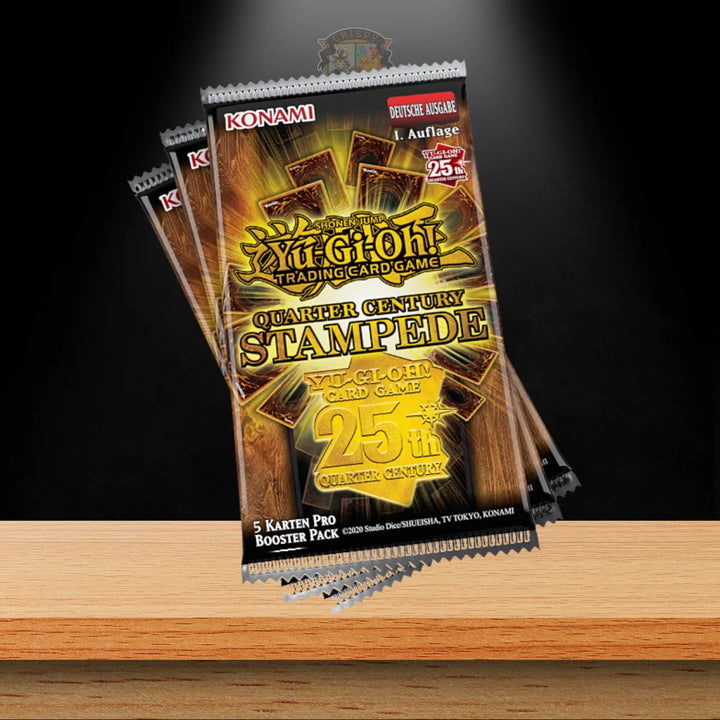 Yu-Gi-Oh Quarter Century Stampede Display