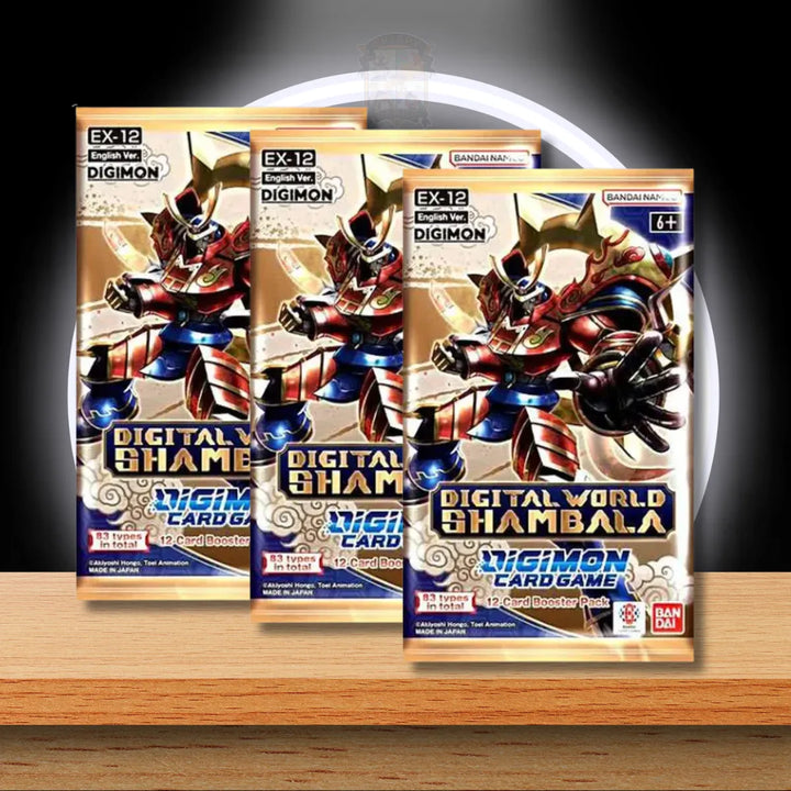 Digimon Display Digital World Shambala EX12 in englischer Ausgabe
