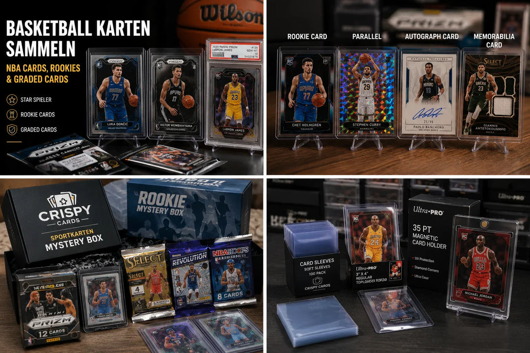 Basketball Karten sammeln: NBA Cards, Rookies und Graded Cards erklärt