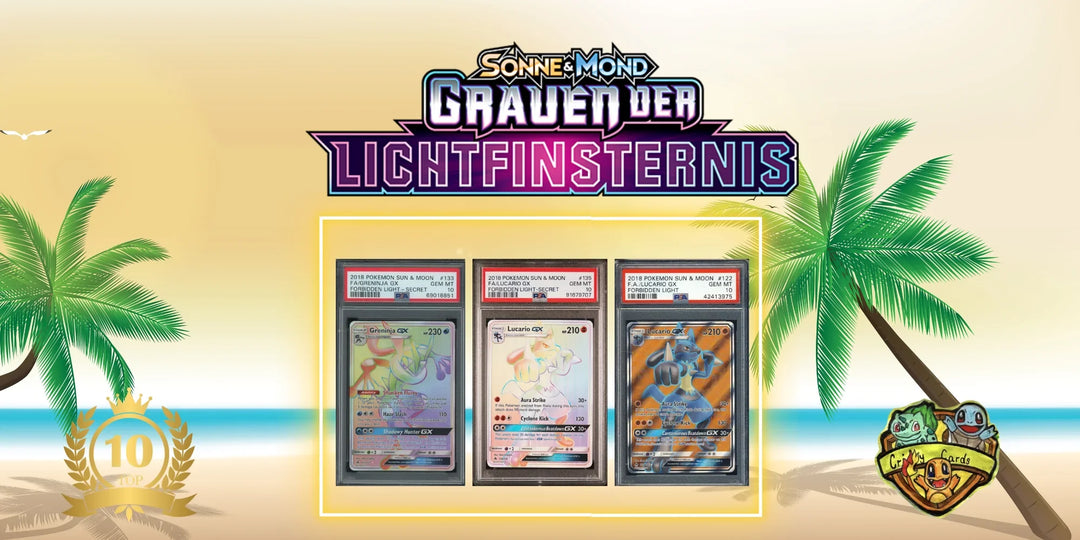 Die Seltensten Pokémon aus Grauen der Lichtfinsternis