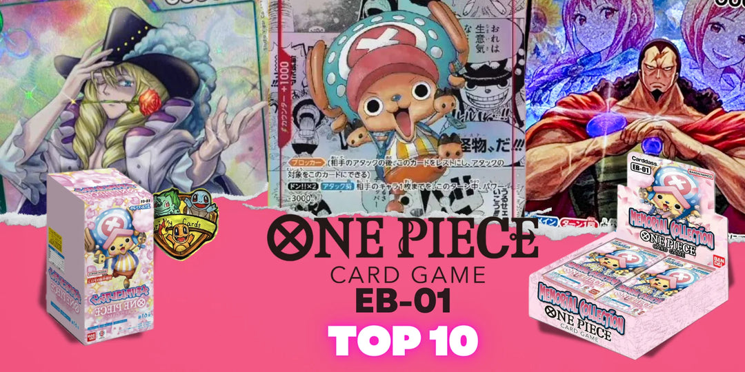 Die seltensten One Piece TCG Karten aus Memorial Collection