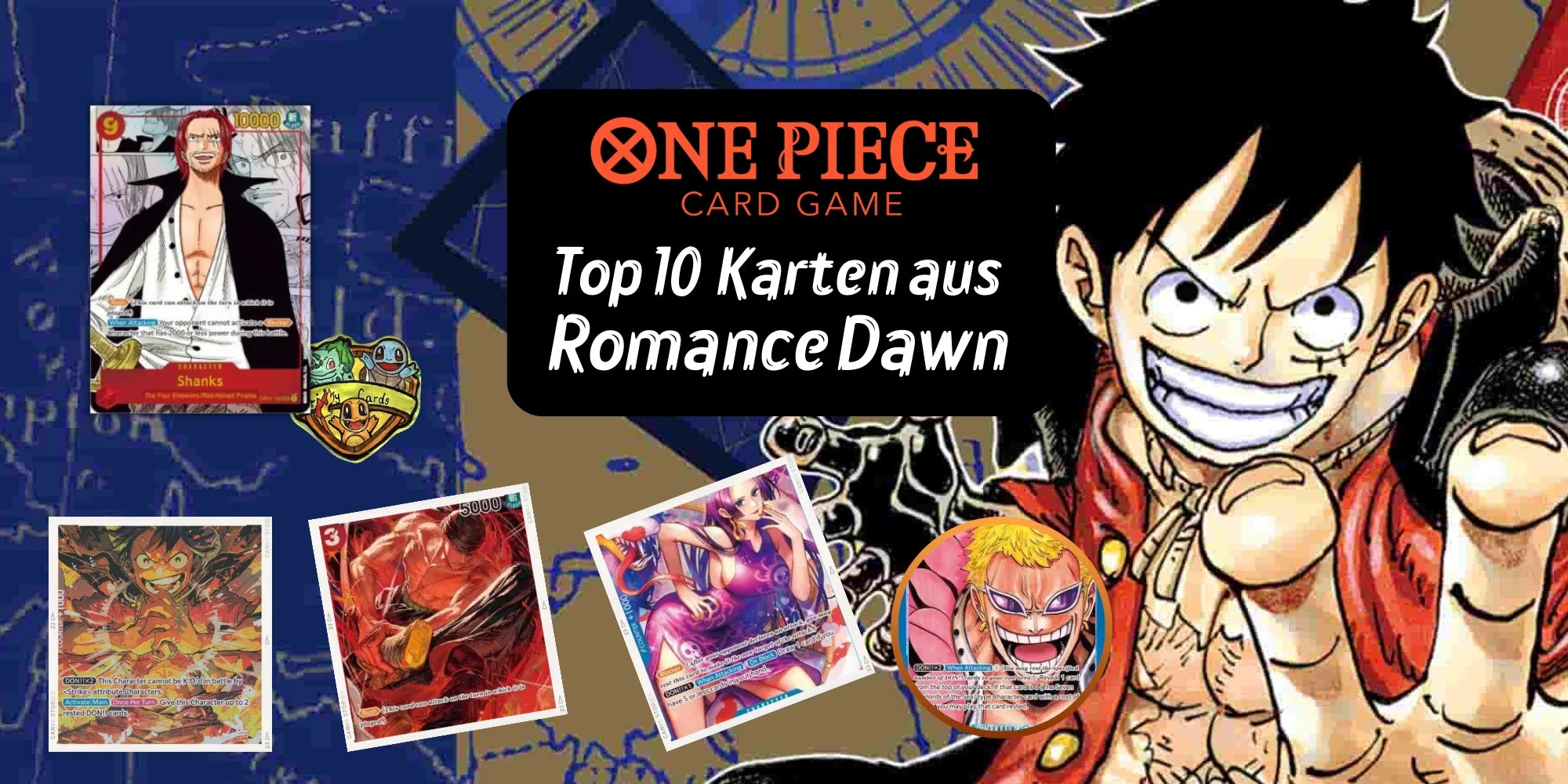 Die seltensten One Piece TCG Karten aus Romance Dawn