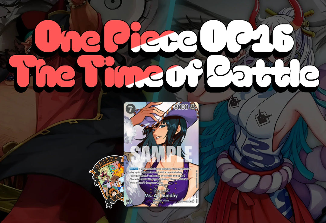 Die 10 seltensten One Piece Karten aus OP16 – The Time of Battle