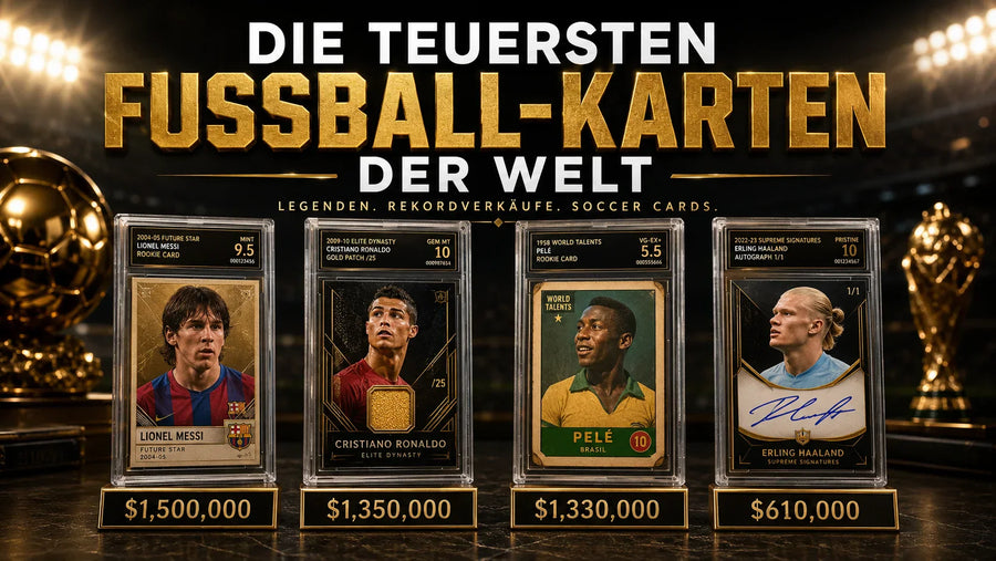 Die teuersten Fussball-Karten der Welt