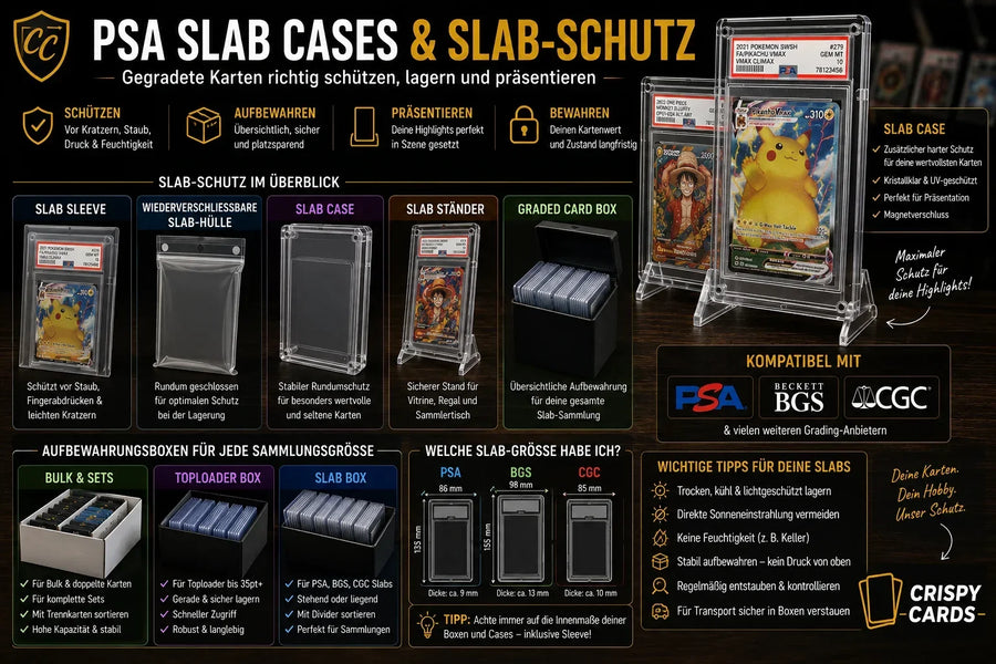 PSA Slab Cases: Gegradete Karten richtig schützen