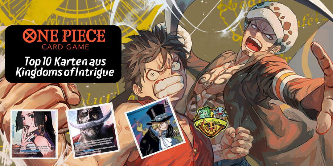 Die seltensten One Piece TCG Karten aus Kingdoms of Intrigue