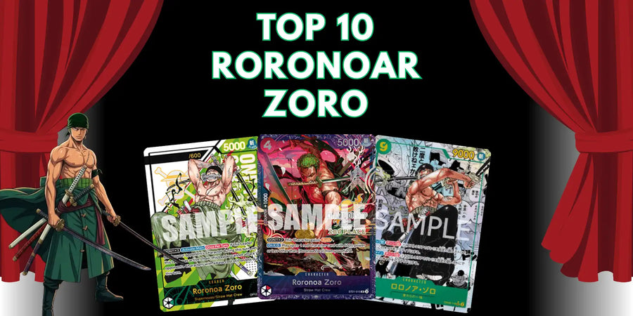 Die 10 teuersten Rononoar Zoro Karten