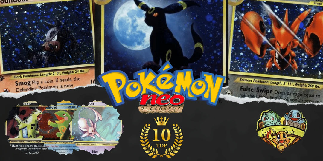 Pokémon Neo Entdeckung: Die seltensten Karten