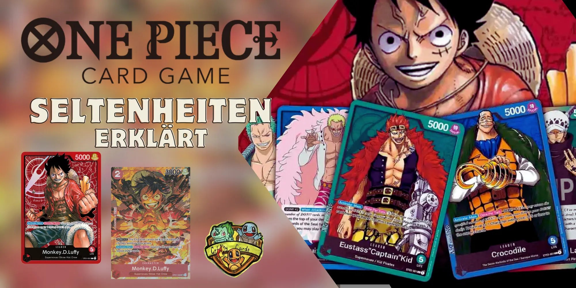 One Piece TCG Seltenheiten, Tipps und mehr!